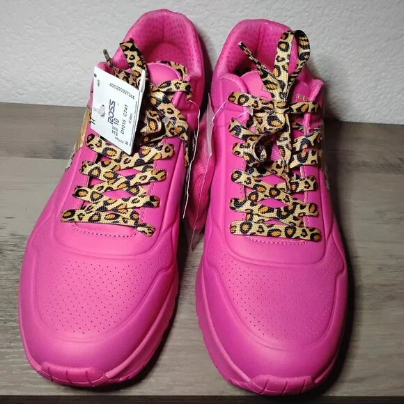 Skechers Uno Dr. Bombay Snoop Dogg Pink Lifestyle Sneakers Shoes - Picture 2 of 9